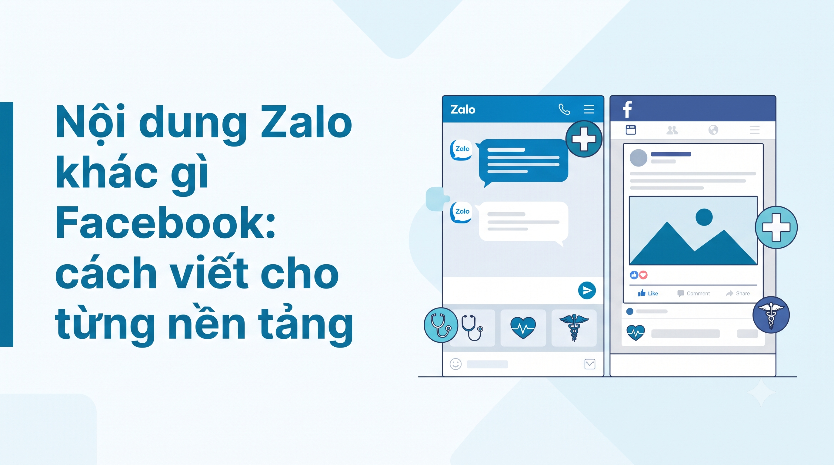 Nội dung Zalo khác gì Facebook: cách viết cho từng nền tảng