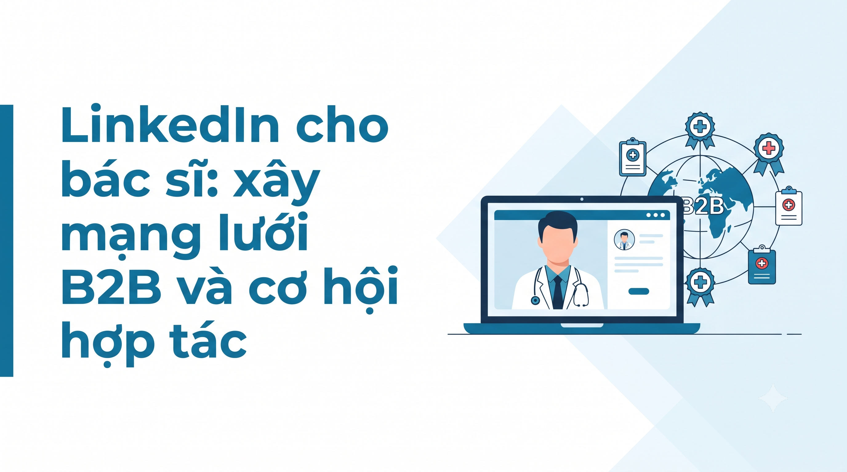 LinkedIn cho bác sĩ: xây mạng lưới B2B và cơ hội hợp tác